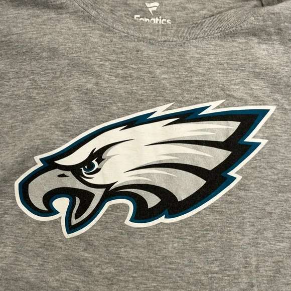 Eagles Gray Long Sleeve Shirt - Picture 2 of 3